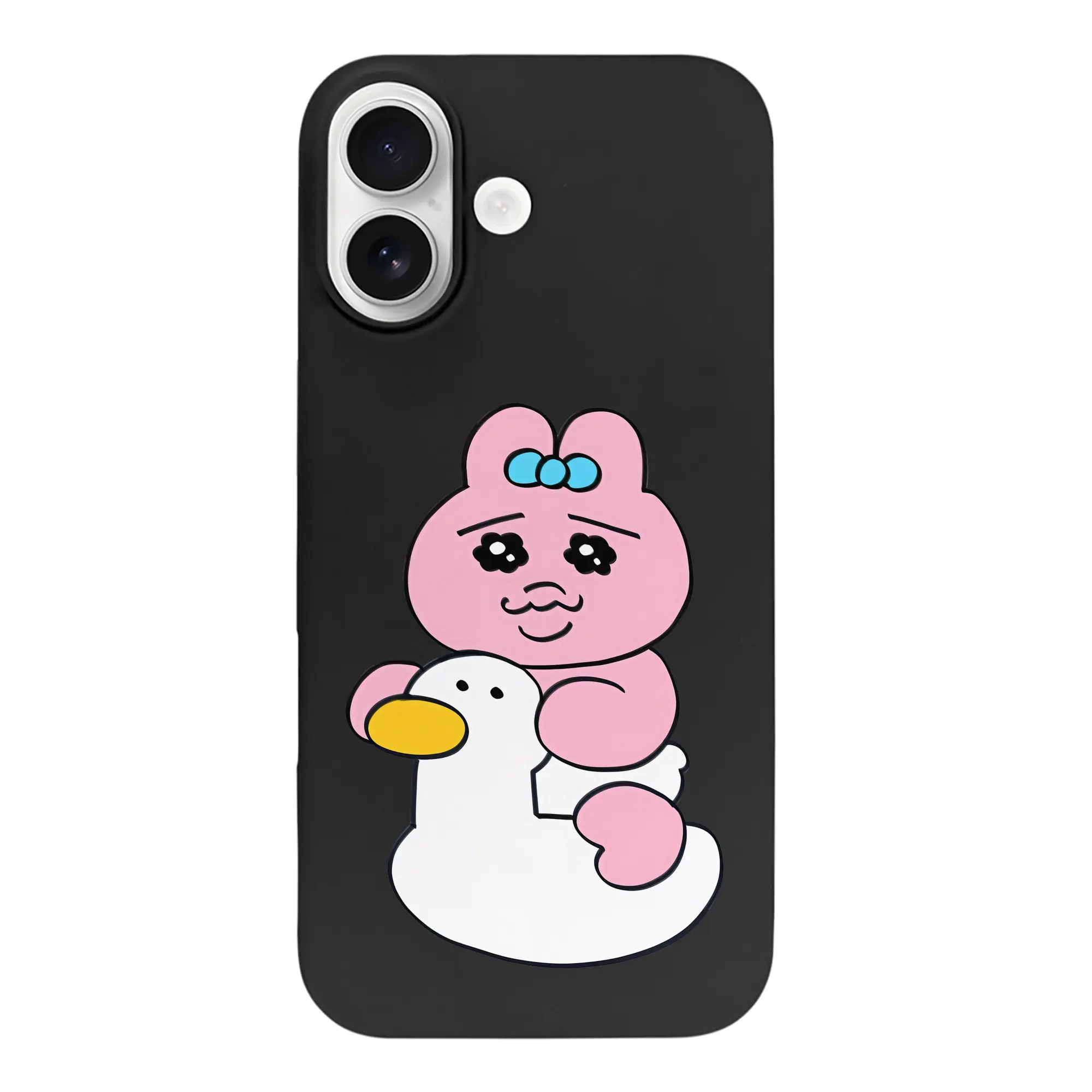 おぱんちゅうさぎ グッズ おぱんちゅうさぎ - iPhone 17 シリーズ シリコンケース 薄型 耐衝撃 指紋防止 ソフトタッチカバー 精密フィット 傷防止 保護ケース iPhone 17/17 Air/17 Pro/17 Pro Max 対応